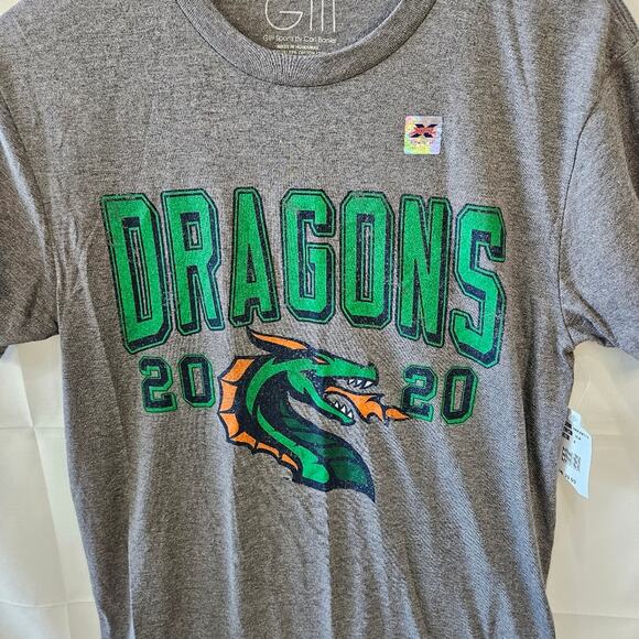 XFL Seattle Dragons 2020 GIII Sports Short Sleeve Gray Football Size Small - Picture 2 of 8
